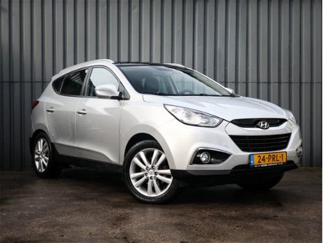 Hyundai ix35 - 2.0i 4WD, i-Catcher panoramadak, 100% Dealer Onderhouden, 1Ste Eigenaar, Leer, Navi, - 1