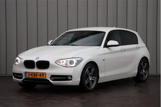 BMW 1-serie - 116d EDE Upgrade Edition Sport Leder Navi Led-Xenon 1e Eigenaar 2013 - 1