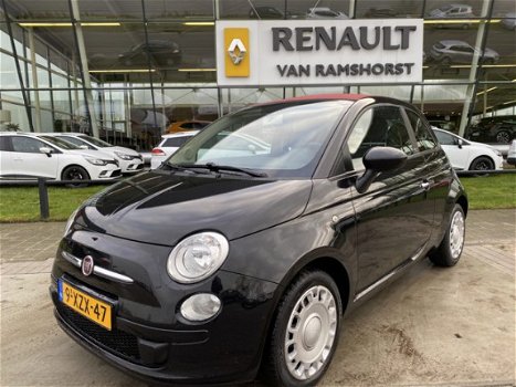 Fiat 500 - Cabrio 1.0 TwinAir 60Pk Pop Elec vouwdak Airco PDC a - 1