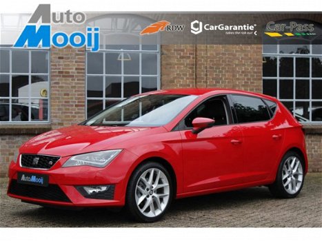 Seat Leon - 1.4 TSI FR 2013 Slechts 61.510 km Navi, Clima, Cruise, Stoelverwarming, LED, 1/2 Leder, - 1