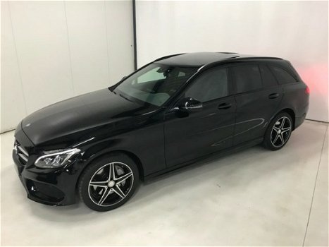 Mercedes-Benz C-klasse Estate - C250T AMG Int + Ext Navi Panodak Standkachel Nightpakket 18