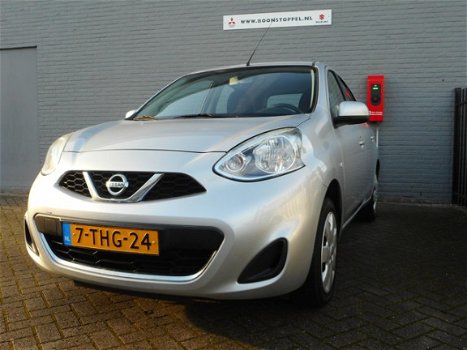 Nissan Micra - 1.2 80pk Acenta 1STE EIG./ DEALERONDERHOUDEN/ SNELWEG KILOMETERS - 1