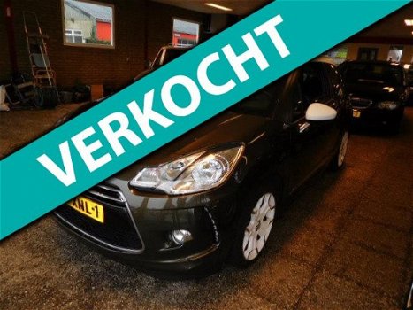 Citroën DS3 - 1.6 e-HDi So Chic Bruin met wit dak - 1