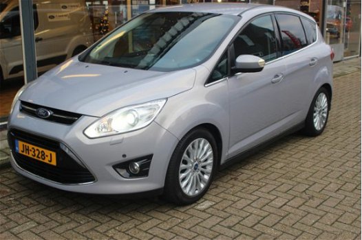 Ford C-Max - 1.6 EcoBoost Titanium 150pk 6-bak XENON, ELEC. TREKHAAK, SONY, WINTERPACK, PDC, CRUISE, - 1