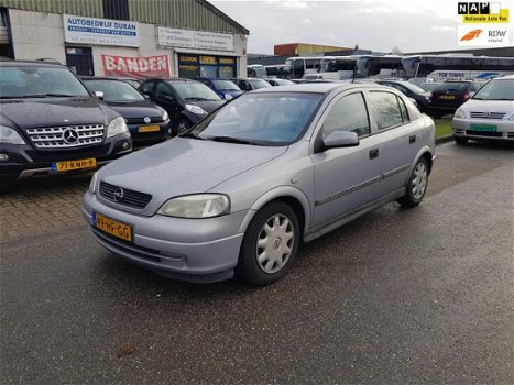 Opel Astra - 1.6-16V Pearl 74kw 5-Drs AUT. Airco Bj:2001 NAP - 1