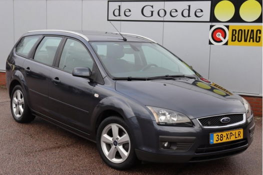 Ford Focus Wagon - 1.8-16V Ambiente Flexifuel org. NL-auto navigatie - 1