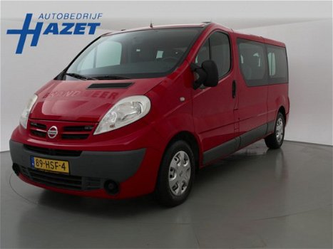 Nissan Primastar Minibus - 2.5 dCi 146 PK 350L 9 PERS + NAVIGATIE / AIRCO / TREKHAAK - 1