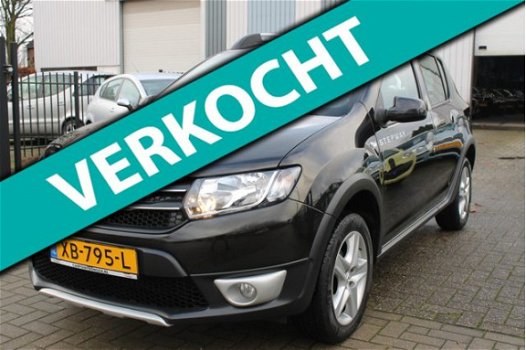 Dacia Sandero - 0.9 TCe Stepway Lauréate Leer Navi PDC Cruise Topstaat - 1