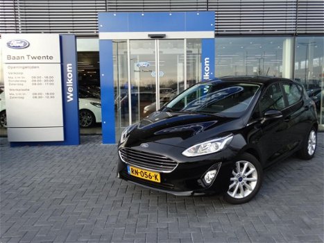 Ford Fiesta - 1.0 TURBO 100PK TITANIUM 5 DRS NAVI / SYNC / PARKEERHULP V+A - 1