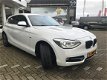 BMW 1-serie - 114i Upgrade Edition Org.NL|M|Navi groot|Sportstoelen|Parelmoer|Leer - 1 - Thumbnail