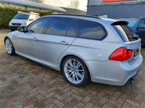 BMW 3-serie Touring - 335d High Exe M sportpakket. BOM VOL & ORIGINEEL 103000km UNIEK Vol leer zwart - 1