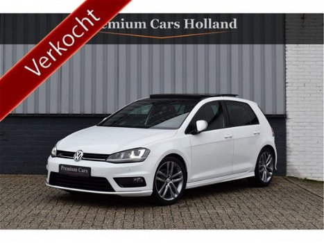 Volkswagen Golf - 1.4 TSI R-Line Int Ext Pano Keyless Navi Led GTI Xenon - 1