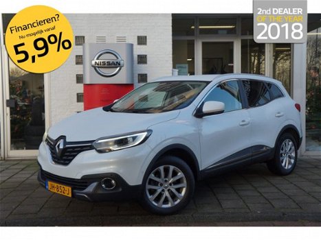 Renault Kadjar - 1.2 TCe Intens / NAVIGATIE / PARKEERSENSOR V+A. / BLANC NACRE METALLIC / CAMERA - 1