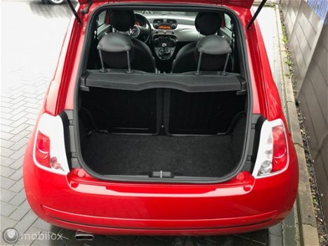 Fiat 500 - Lounge H.leer, Airco.L.M.V, Spoilers 68.000 km Bj 2012 - 1