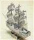 Metalen bouwpakket ZOYO Black Pearl Pirate Ship 3D nieuw - 2 - Thumbnail