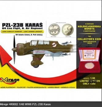 Mirage-Hobby 480002 PZL-23B Karaś 64. Eskadra Liniowa, 6. Pułk Lotniczy - 1