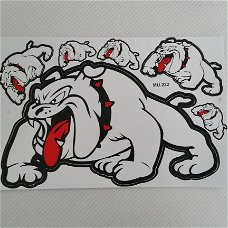 Sticker set Bulldog - Engelse Bulldog