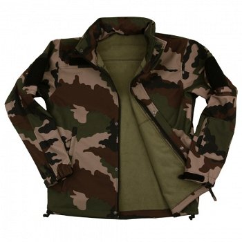 Soft shell jack tactical French camo - - 1