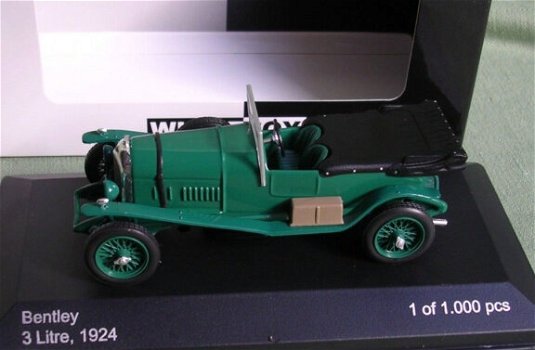 1:43 WhiteBox WB171 Bentley 3 Litre 1924 groen RHD (ixo) - 1