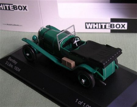 1:43 WhiteBox WB171 Bentley 3 Litre 1924 groen RHD (ixo) - 2