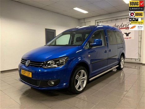 Volkswagen Caddy Maxi - 2.0 TDI Highline Automaat * 1e Eig / Navigatie / Dubbele schuifdeuren - 1