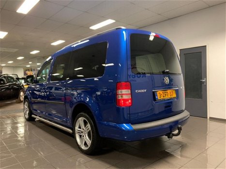 Volkswagen Caddy Maxi - 2.0 TDI Highline Automaat * 1e Eig / Navigatie / Dubbele schuifdeuren - 1