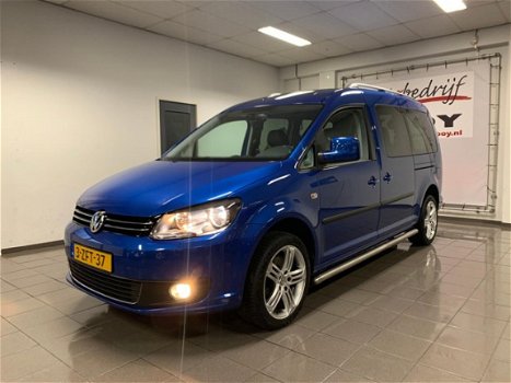 Volkswagen Caddy Maxi - 2.0 TDI Highline Automaat * 1e Eig / Navigatie / Dubbele schuifdeuren - 1