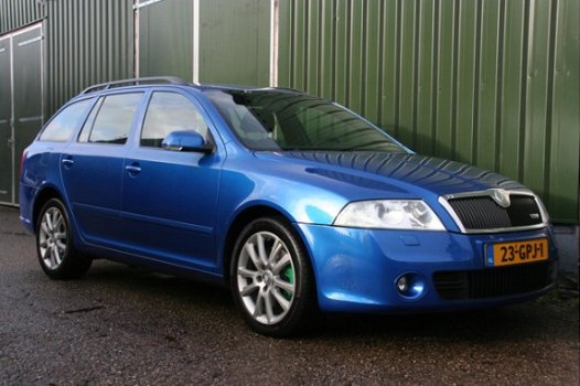 Skoda Octavia Combi - 2.0 TFSI RS VRS AIRCO, NAVIGATIE, LEER, SPORTINTERIEUR NL MET NAP - 1