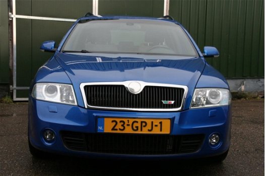 Skoda Octavia Combi - 2.0 TFSI RS VRS AIRCO, NAVIGATIE, LEER, SPORTINTERIEUR NL MET NAP - 1