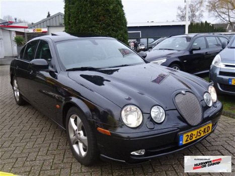 Jaguar S-type - 4.2 V8 Sport 2002 Youngtimer Schuifdak Leder Navi - 1