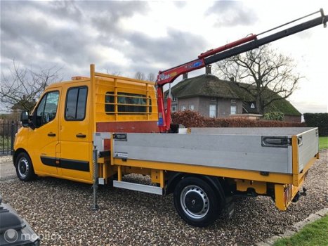 Renault Master - bestel T35 125 PK Dubbel Cabine Kraan Maxi - 1