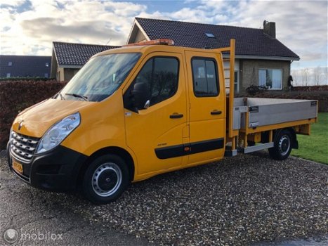 Renault Master - bestel T35 125 PK Dubbel Cabine Kraan Maxi - 1