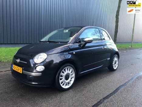 Fiat 500 - 1.2 Lounge Automaat, Schuif dak, Start/Stop, Airco, Zeer goed onderhouden, Full optie - 1