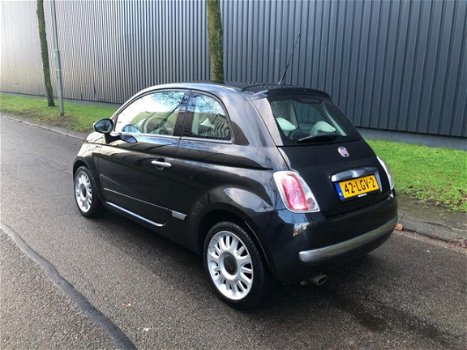 Fiat 500 - 1.2 Lounge Automaat, Schuif dak, Start/Stop, Airco, Zeer goed onderhouden, Full optie - 1