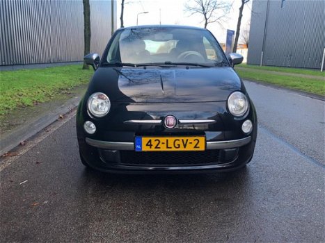 Fiat 500 - 1.2 Lounge Automaat, Schuif dak, Start/Stop, Airco, Zeer goed onderhouden, Full optie - 1