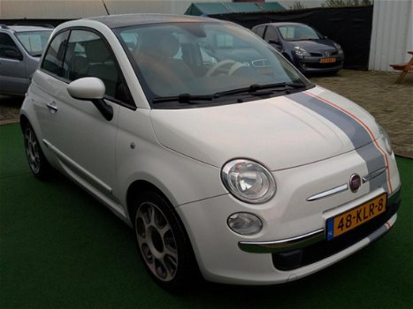 Fiat 500 - 1.2 Lounge automaat PANO AIRCO - 1