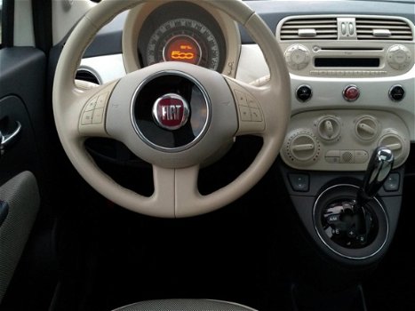 Fiat 500 - 1.2 Lounge automaat PANO AIRCO - 1