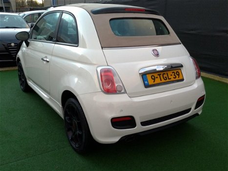 Fiat 500 C - 1.2 SPORT leer airco NAVI - 1