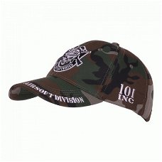 Baseball cap 101 INC Airsoft division woodland-