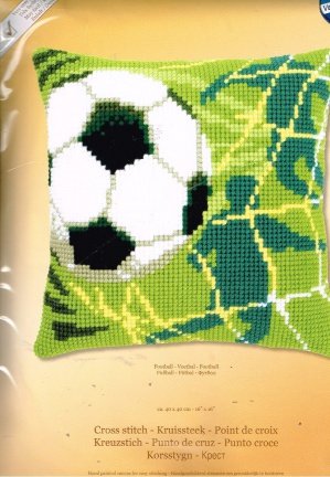 VERVACO BORDUURPAKKET (KUSSEN) VOETBAL - nr. 1