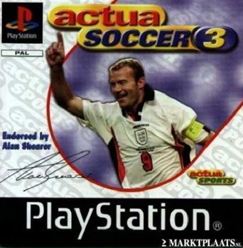 Playstation 1 ps1 actua soccer 3 - 1