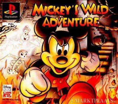 Playstation 1 ps1 mickey's wild adventure - 1