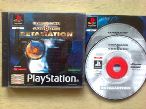 Playstation 1 ps1 command & conquer retaliation - 1