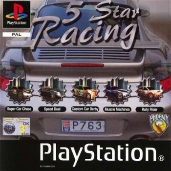 Playstation 1 ps1 5 star racing - 1