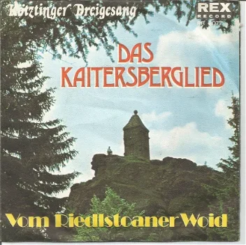 Kotzinger Dreigesang ‎– Das Kaitersberglied - 1