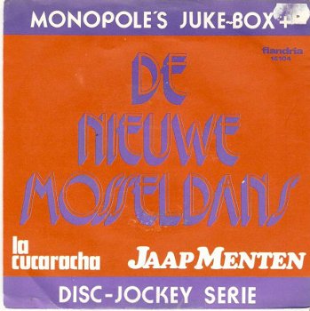 singel Jaap Menten - De nieuwe mosseldans / La Cucaracha - 1