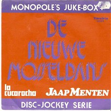 singel Jaap Menten - De nieuwe mosseldans / La Cucaracha