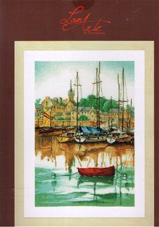 AANBIEDING LANARTE BORDUURPAKKET ,SUNRISE AT YACHT HARBOUR 005  2019