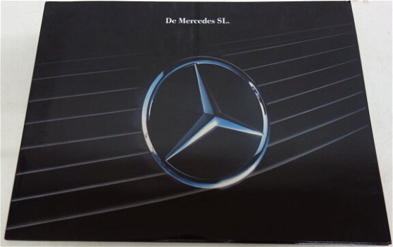 Introductie brochure persintroductie-map MERCEDES BENZ SL 1989 - 0