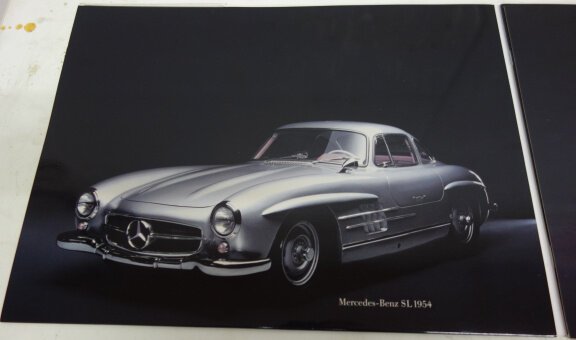 Introductie brochure persintroductie-map MERCEDES BENZ SL 1989 - 1